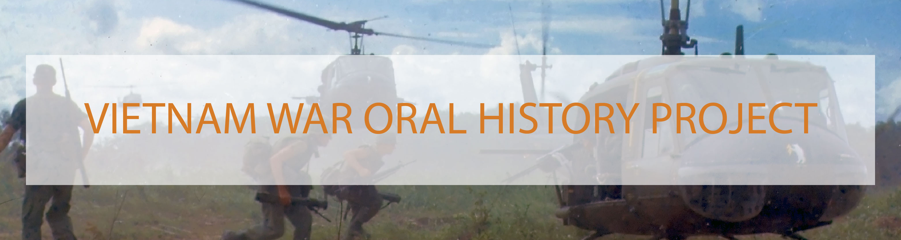 The Vietnam War Oral History Project